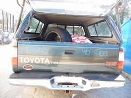 1995 TOYOTA T100 SR5 GREEN EXTRA CAB 3.4L AT 4WD Z18145